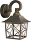 Philips led philips cambridge buitenwandlamp - zwart