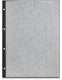 Hama fotokarton met glassine, 23,3 x 31 cm, geperforeerd, 25 vel, zwart