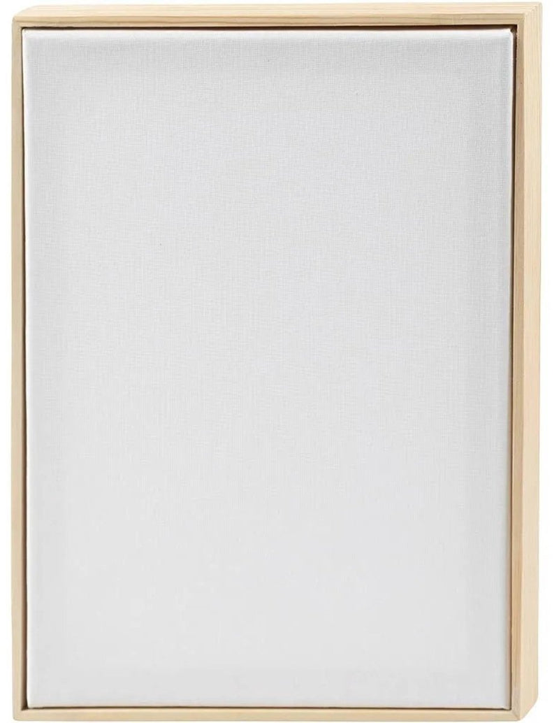 Load image into Gallery viewer, Creativ company gespannen canvas met lijst 280gr. 21x29,7cm - wit
