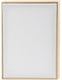 Creativ company gespannen canvas met lijst 280gr. 21x29,7cm - wit