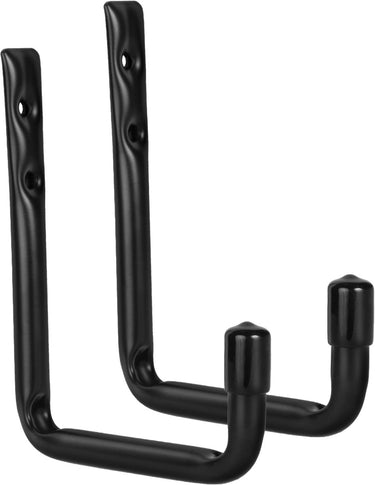 Maclean - set van 2 ophanghaken - muurbeugels - staal max. belasting 22kg - beugel - mc-488