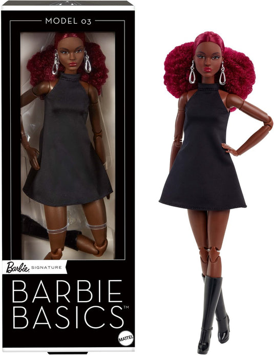 Barbie signature basics pop zwart kinderen