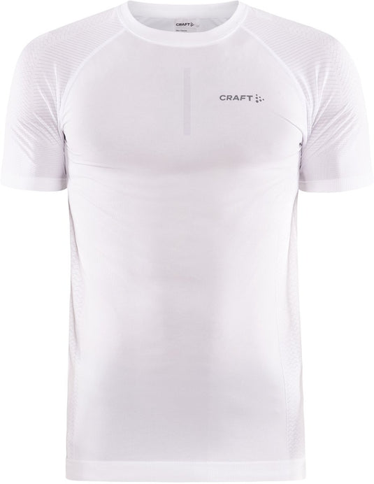 Craft adv cool intensity ss tee m heren thermoshirt - wit