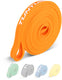 Tunturi power band - weerstandsband 2 tot 15 kg – pull up resistance band - fitness elastiek – 104 cm - incl trainingsapp - oranje