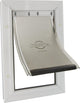 Staywell 620 hondenluik - aluminium - wit