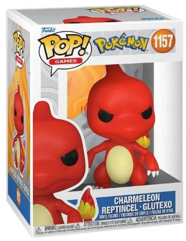 Funko pokémon charmeleon vinylfiguur 1157 unisex pop! - neutraal - standard