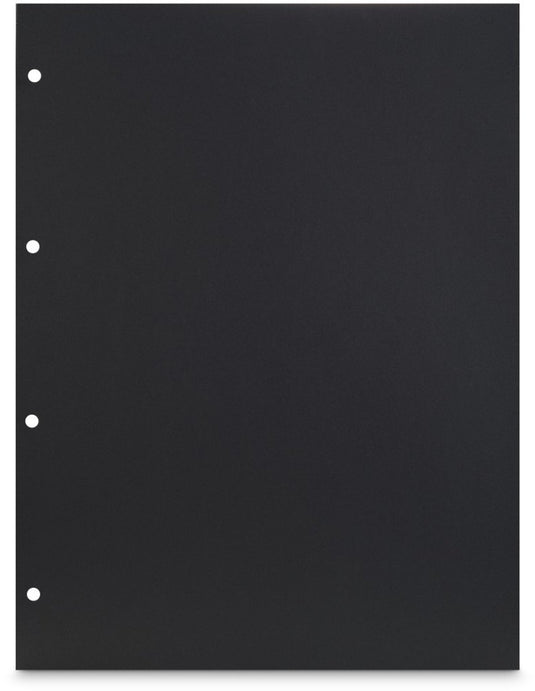 Hama fotokarton, 23,3 x 31 cm, geperforeerd, 25 vel, zwart