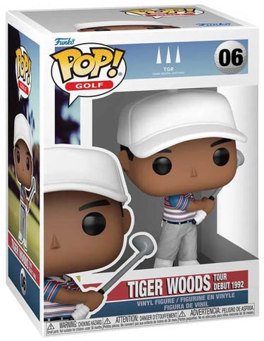 Funko - tiger woods - pop golf n° 06 - tour debut 1992