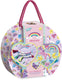 Totum unicorn knutselkoffertje 2 in 1 letter armbandjes maken en diamond paint magneten - 250 delige knutselset speelgoed meisjes vanaf 5 jaar, knutselen cadeau tip