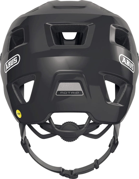 Abus fietshelm motrip mips shiny black m - 54-58 cm - zwart - geschikt voor gebruik op mountainbikes - 370 g