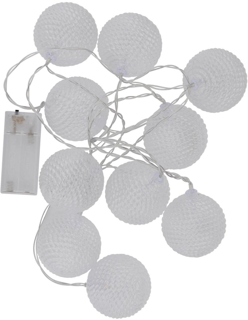 Load image into Gallery viewer, Arti casa snoer met 10 led-bolletjes

