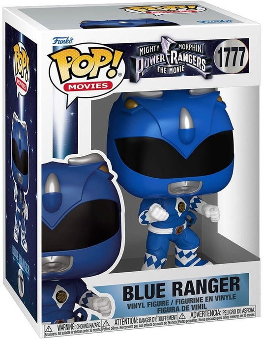 Funko pop movies: mighty morphin power rangers - blue ranger - pop