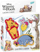 Creative craft group totum winnie de poeh rijgkaarten incl. veters - 5st.