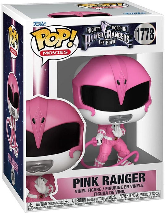Funko pop movies: mighty morphin power rangers - pink ranger - pop