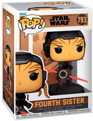 Funko star wars fourth sister vinylfiguur 793 unisex pop! - neutraal - standard