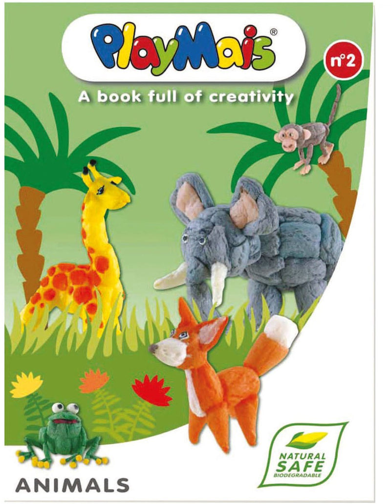Load image into Gallery viewer, Playmais voorbeeldenboekje - dieren
