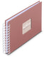 Hama spiraal fotoalbum - fine art - 24x17 - 50 pagina's - terracotta