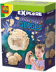 Ses creative geodes open breken - 3 echte stenen met zakje - vanaf 8 jaar - schoencadeautjes sinterklaas