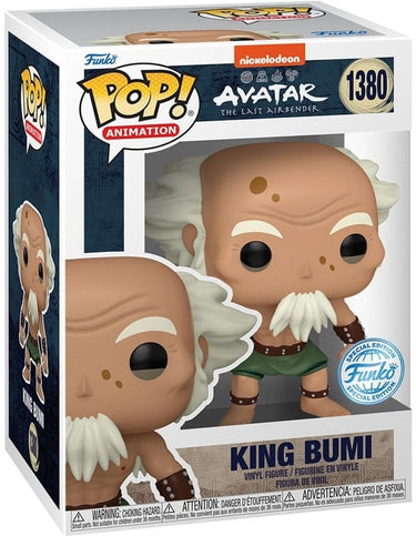 Funko pop animation: avatar the last airbender - king bumi pop #1380