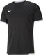 Puma teamliga jersey heren sportshirt - black- white