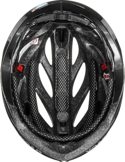 Uvex boss race fietshelm black - unisex - maat 52-56