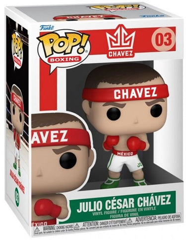 Funko pop! sports boxing: julio cesar chavez #03
