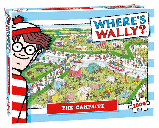 Plenty gifts puzzel where's wally campsite 1000 stukjes