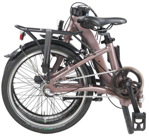 Folding bike now u-go 20" i3 maroon brown