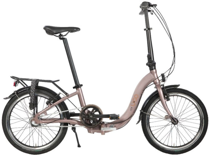 Folding bike now u-go 20" i3 maroon brown