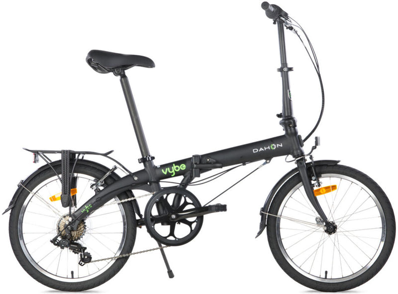 Load image into Gallery viewer, Dahon vouwfiets vybe d7 shadow - 20 inch - 6 speed - v brake - matt black
