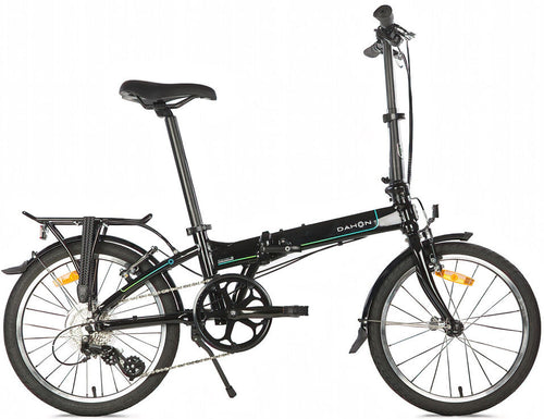 Dahon vouwfiets mariner d8 jet - 20 inch - 6 speed - v brake - obsidian black