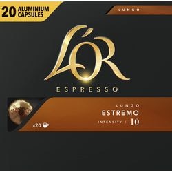 Abi koffiecups l'or lungo estremo 20 stuks