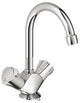 Grohe costa-l wastafelkraan - met ketting - chroom