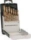 Bosch metaalborenset hss-tin, 1-10mm,19 dlg