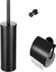 Geesa nemox toiletaccessoireset - zwart