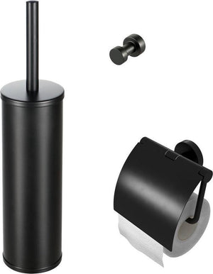 Geesa nemox toiletaccessoireset - zwart