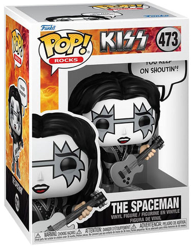 Funko kiss the spaceman vinyl figur 473 unisex pop! - neutraal - standard