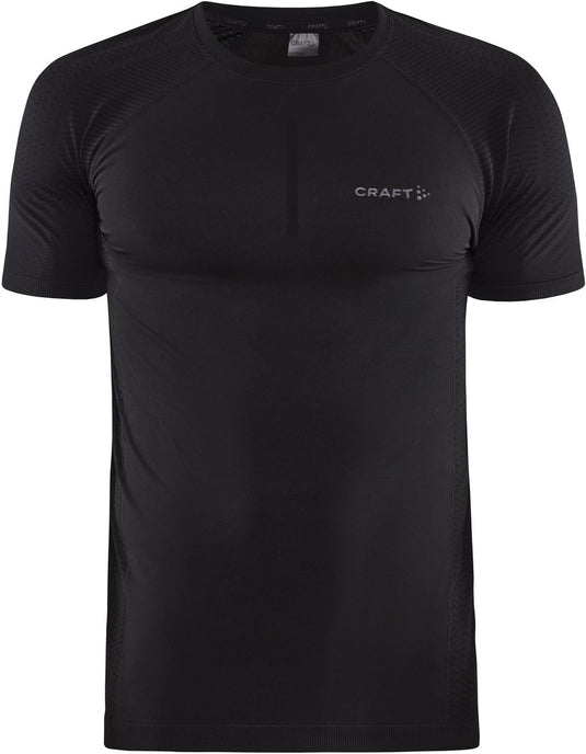 Craft adv cool intensity ss tee m heren thermoshirt - zwart