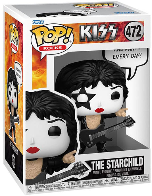 Funko kiss the starchild vinyl figur 472 unisex pop! - neutraal - standard