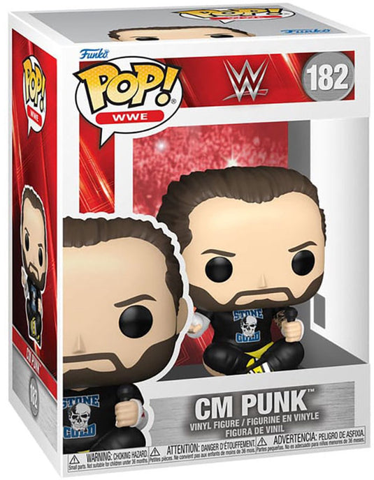 Funko wwe pop! vinyl figure cm punk 9 cm pop! figuur