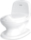 Nûby dr. talbot's nuby™ plaspotje - wc met deksel en - doorspoelgeluid - trainingstoilet - antislip - met opbergruimte voor doekjes - wit