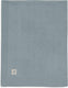 Jollein - deken ledikant 100x150cm - dekentje baby - cosy knit sea green