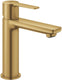 Grohe lineare new s-size wastafelmengkraan – push-open – ecojoy – fastfixation plus – geborsteld cool sunrise