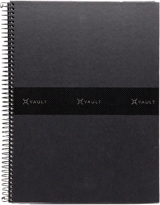 Kangaro ancor spiraalblok - vault - formaat a4 - hardcover - met lijn - 2 stuks