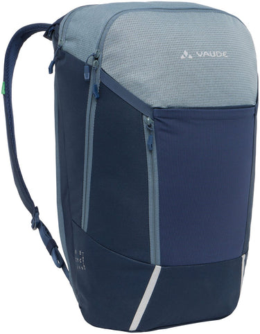 Vaude fietsenzak rugzak met laptopvak cycle 20 ii backpack heron blauw