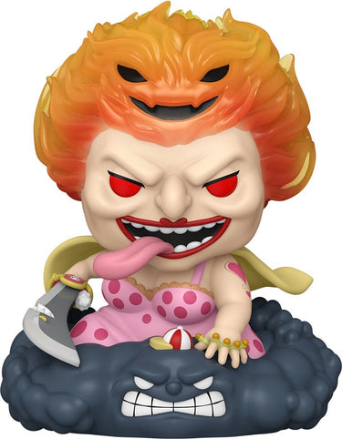Funko one piece - pop! deluxe hungry big mom 17 cm verzamelfiguur - multicolours