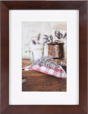 Henzo fotolijst - - jardin - fotomaat 15x20 cm - donkerbruin