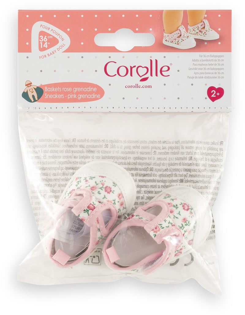 Load image into Gallery viewer, Corolle poppensneakers rose grenadine - poppenaccessoire 36cm.
