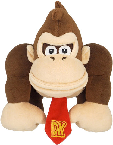 Nintendo together+ nintendo together + super mario bros – donkey kong official licensed knuffel – 22 cm pluche