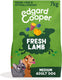Edgard cooper adult hondenbrokken voor medium honden, verse lam, 7kg, graanvrij en hypoallergeen recept met natuurlijke ingrediënten, perfecte vezelbalans